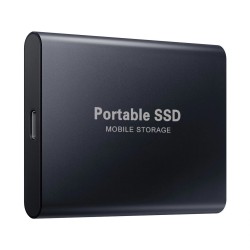 Memoria su disco rigido mobile - SSD - tipo-C - USB 3.1 - lega di alluminio - 500GB / 1TB / 2TB / 4TB / 6TB / 8TB