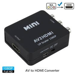Adattatore convertitore da AV a HDMI AV2HDMI 1080p