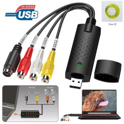 EasyCap USB 2 - adaptateur vidéo avec audio - capture vidéo - vidéo vers USB