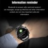 LIGE - montre intelligente de luxe - écran tactile plein cercle - Bluetooth - tension artérielle - étanche