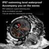 LIGE - montre intelligente de luxe - écran tactile plein cercle - Bluetooth - tension artérielle - étanche