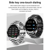 LIGE - montre intelligente de luxe - écran tactile plein cercle - Bluetooth - tension artérielle - étanche