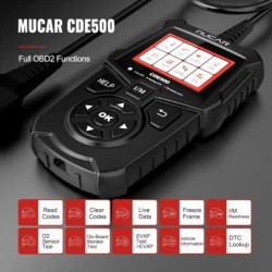 MUCAR CDE500 - scanner OBD2 complet - lecteur de code - DTC - outil de diagnostic automobile