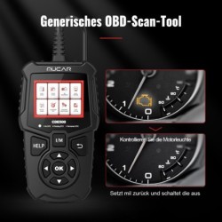 MUCAR CDE500 - scanner OBD2 complet - lecteur de code - DTC - outil de diagnostic automobile