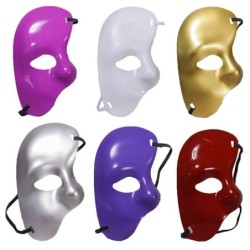 Mezza maschera veneziana - per feste in maschera / Halloween