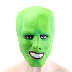 Maschera in lattice verde integrale - unisex - Halloween / carnevali