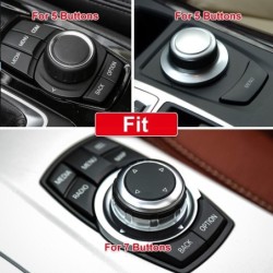 Cache boutons multimédia voiture - d'origine - pour BMW