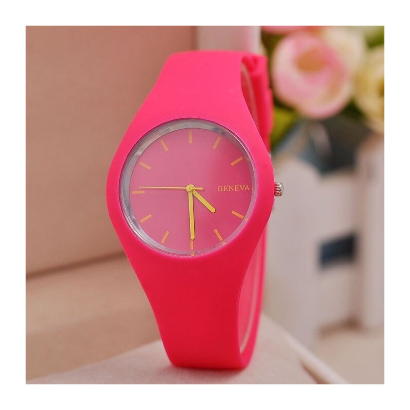Orologio trendy in silicone - ultra sottile - unisex