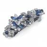 Elegant hair clip - hairpin - with crystal flowersHair clips