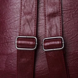 Multifunctional backpack - fashionable shoulder leather bagBackpacks