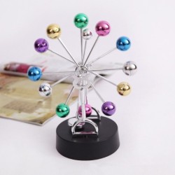 Grande roue rotative colorée - Newton Pendulum ball