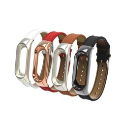 Cinturino da polso in pelle - per orologio Xiaomi Mi Band - 3-4-5-6