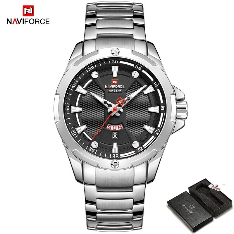 NAVIFORCE - luxurious sports watch - Quartz - calendar - waterproofWatches