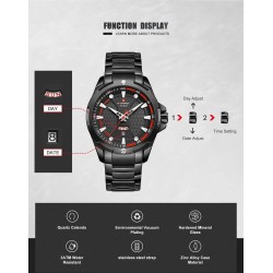 NAVIFORCE - orologio sportivo di lusso - Quarzo - calendario - impermeabile