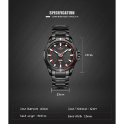 NAVIFORCE - luxurious sports watch - Quartz - calendar - waterproofWatches