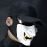 Mezza maschera - per Halloween - paintball - pistola softair