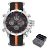 Golden Hour - orologio sportivo militare al quarzo - analogico - display LED digitale