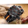 Golden Hour - orologio sportivo militare al quarzo - analogico - display LED digitale