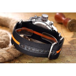 Golden Hour - orologio sportivo militare al quarzo - analogico - display LED digitale