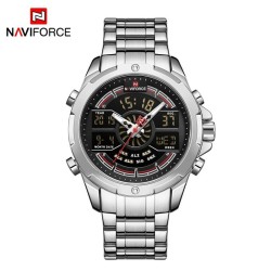 NAVIFORCE - montre à quartz de luxe - analogique - numérique - étanche