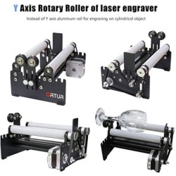 ORTUR YRR - laser engraver module - Y-axis rotary roller - cans - glassEngraving machines