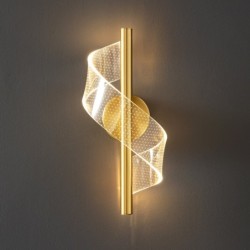 Lampada da parete moderna e lussuosa - LED - applique in acrilico