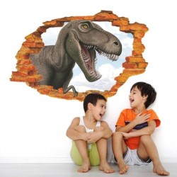 Sticker mural décoratif - Jurassic Park - super dinosaure