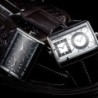 SINOBI - orologio al quarzo da uomo alla moda - doppio fuso orario multiplo - cinturino in pelle
