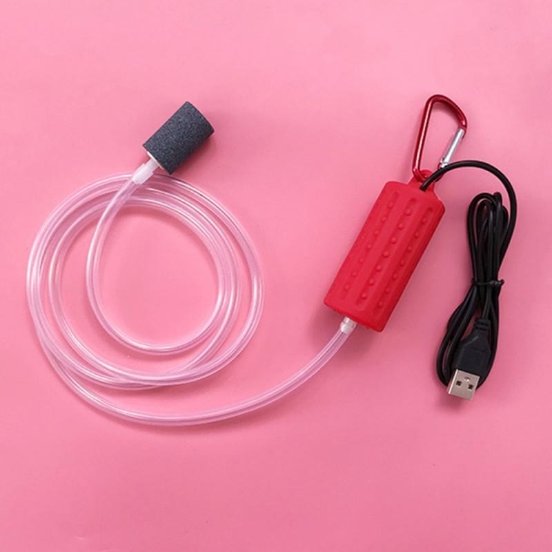 Mini pompe à eau - pompe à air oxygène - USB - silencieuse - économie d'énergie - pour aquarium - fontaines