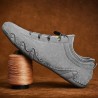Sneaker alla moda in pelle scamosciata - mocassini slip on