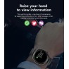 Smart Watch sportivo - full touch - Bluetooth - chiamate - monitoraggio - frequenza cardiaca - lettore musicale - impermeabile