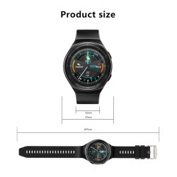Smart Watch sportivo - full touch - Bluetooth - chiamate - monitoraggio - frequenza cardiaca - lettore musicale - impermeabile