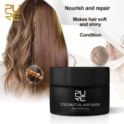 Coconut oil hair mask - repair - restore damaged hair - 50 mlHair