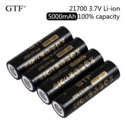 21700 - 3.7V - 5000mAh - battery - rechargeableBattery