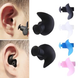 Tappi per le orecchie impermeabili in silicone - con custodia