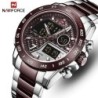NAVIFORCE - orologio al quarzo di lusso - acciaio inossidabile - impermeabile