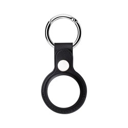 Leather protective case for Apple Airtags - keychainKeyrings