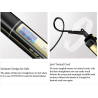 2 in 1 professional hair straightener - curler - titanium - LCD digital displayHair straighteners