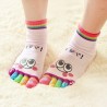 Chaussettes amusantes pour enfants - cinq orteils - coton