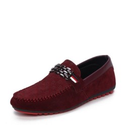 Mocassini da uomo alla moda - scarpe scamosciate poco profonde