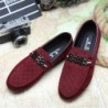 Mocassini da uomo alla moda - scarpe scamosciate poco profonde