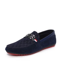 Mocassini da uomo alla moda - scarpe scamosciate poco profonde