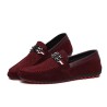 Mocassini da uomo alla moda - scarpe scamosciate poco profonde