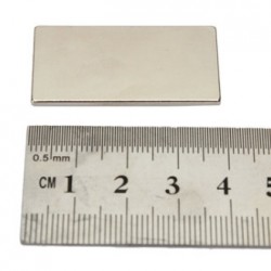 N35 - neodymium magnet - strong block - 40 * 20 * 2mmN35
