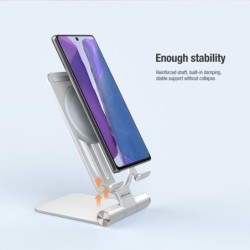 15W - chargeur rapide sans fil - support - support de téléphone pliable - pour iPhone - Samsung - Huawei - Xiaomi