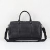 Fashionable travel bag - large capacity - leather - woven patternBags