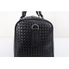 Fashionable travel bag - large capacity - leather - woven patternBags