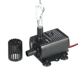 Mini pompa acqua sommersa 12V brushless - 280L/H