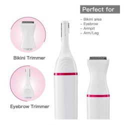 5 In 1 women's electric epilator - trimmer - hair removal - eyebrows - bikini - legs - armpitsHair trimmers