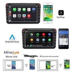 Autoradio - X8 - Carplay - 2 Din - Android - Bluetooth - CAN BUS - Mirror Link - USB - TF